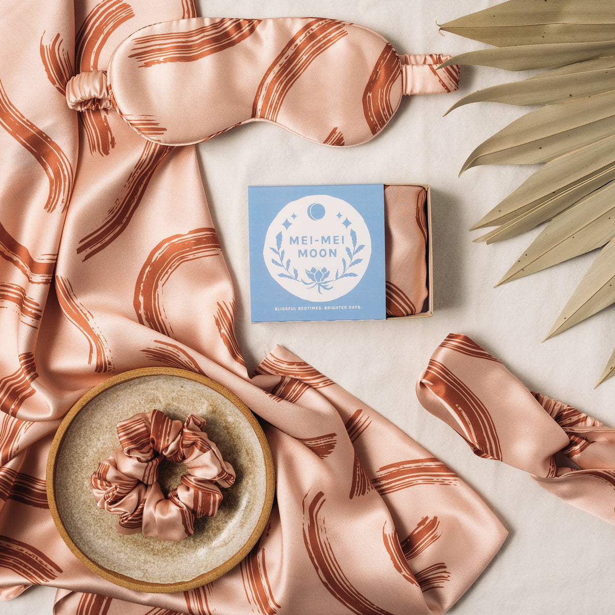 Silk Pillowcase King Size Silk Pillowcase Rose Terra MeiMei Moon