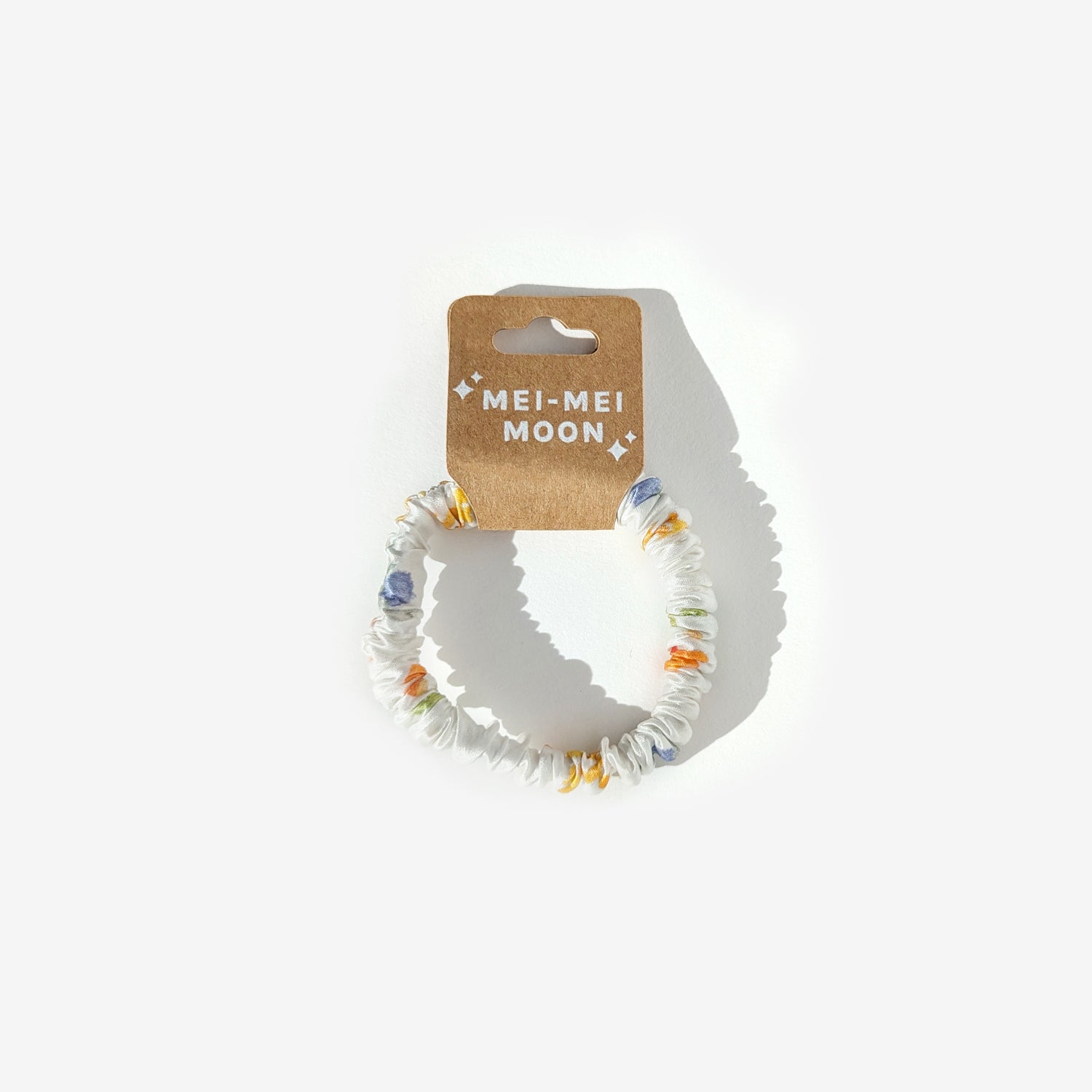 Silk Scrunchie - Mei Flower