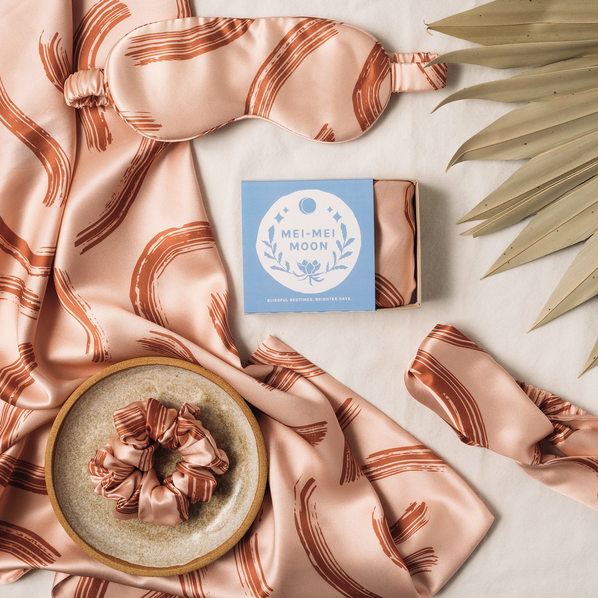 Mini Silk Pillowcase - Rose Terra