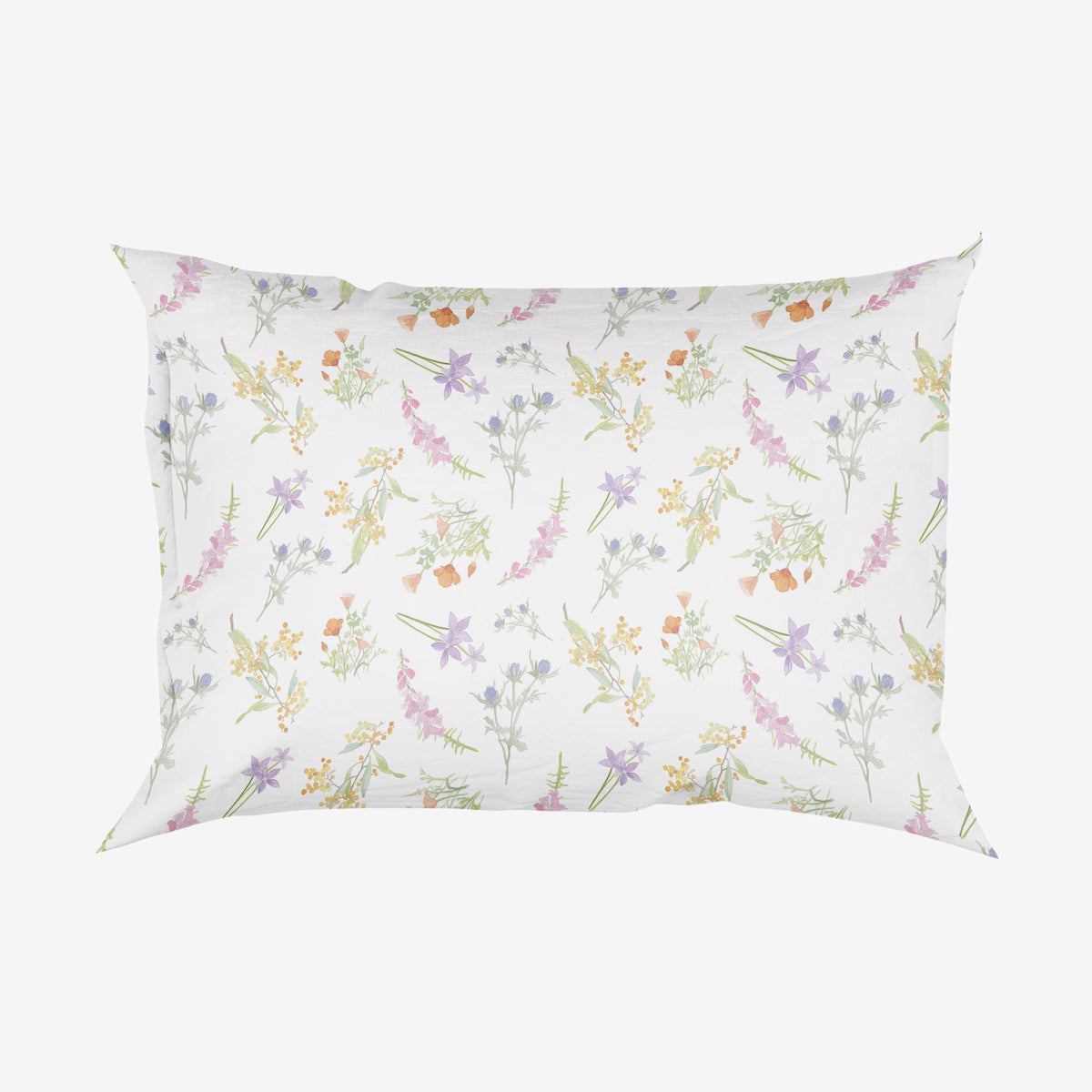 Queen Silk Pillowcase - Mei Flower