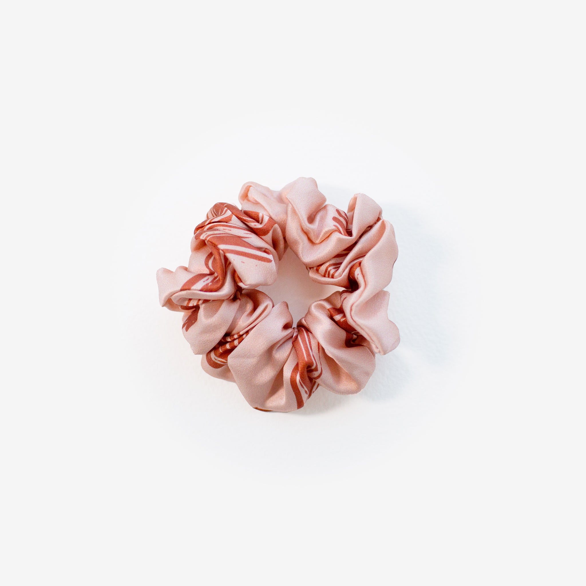 Silk Scrunchie - Rose Terra