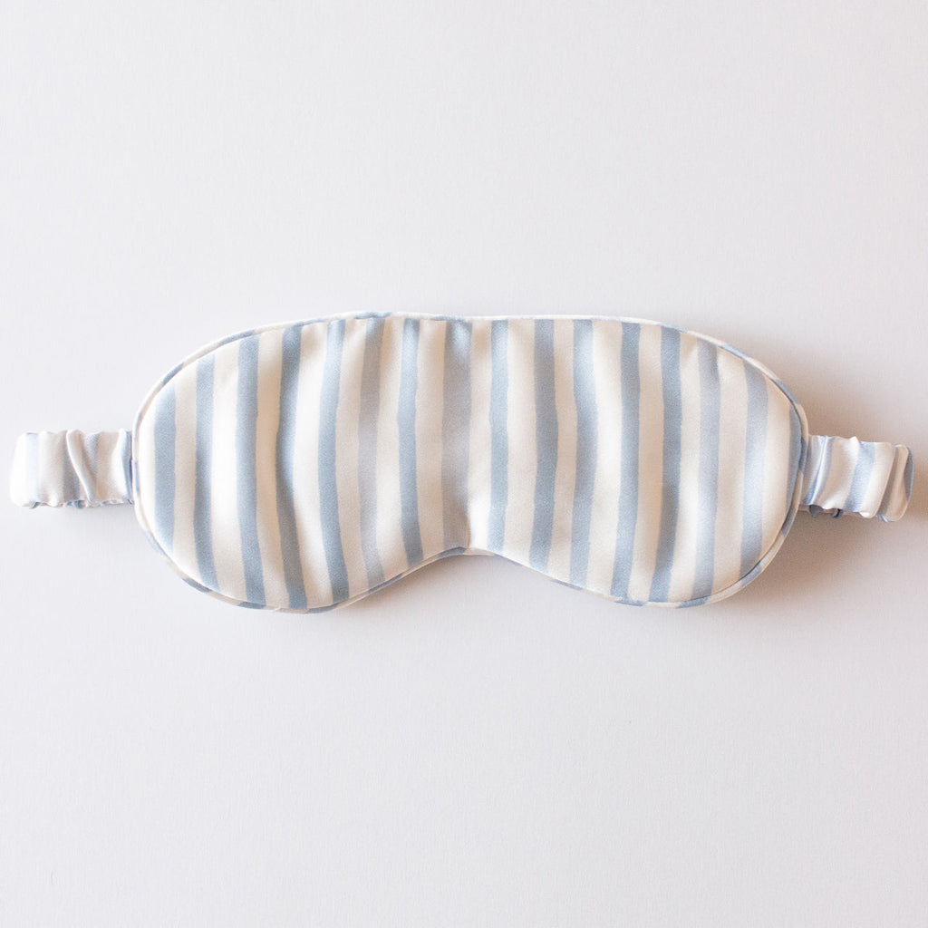 Silk Sleep Mask - Simple Stripe print